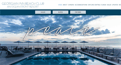 Desktop Screenshot of georgianinnbeachclub.com